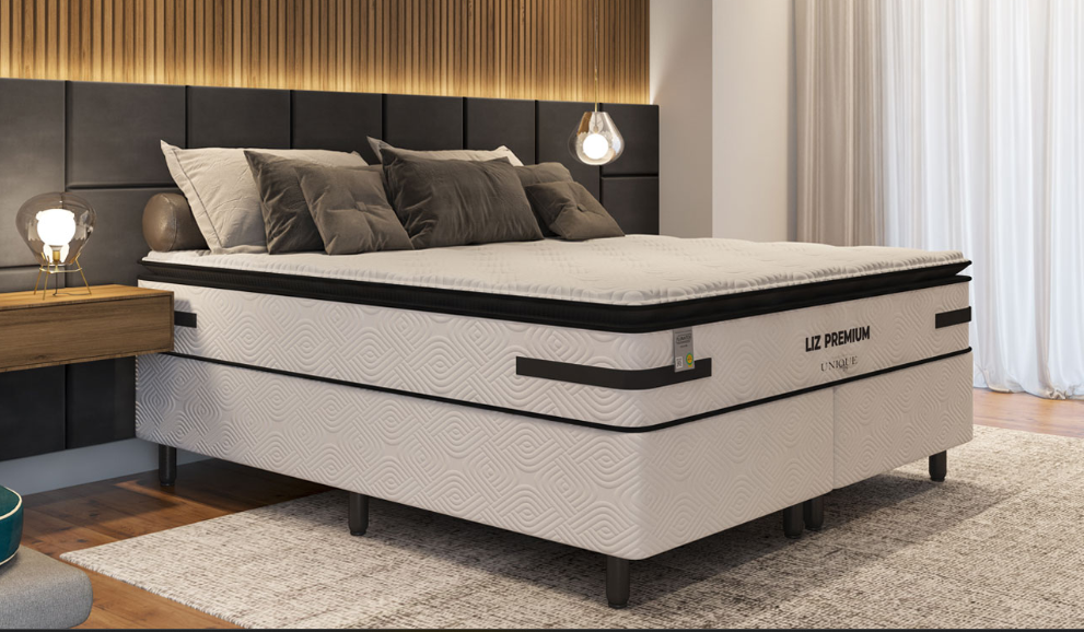 CAMA PLUMATEX UNIQUE LIZ PREMIUM
