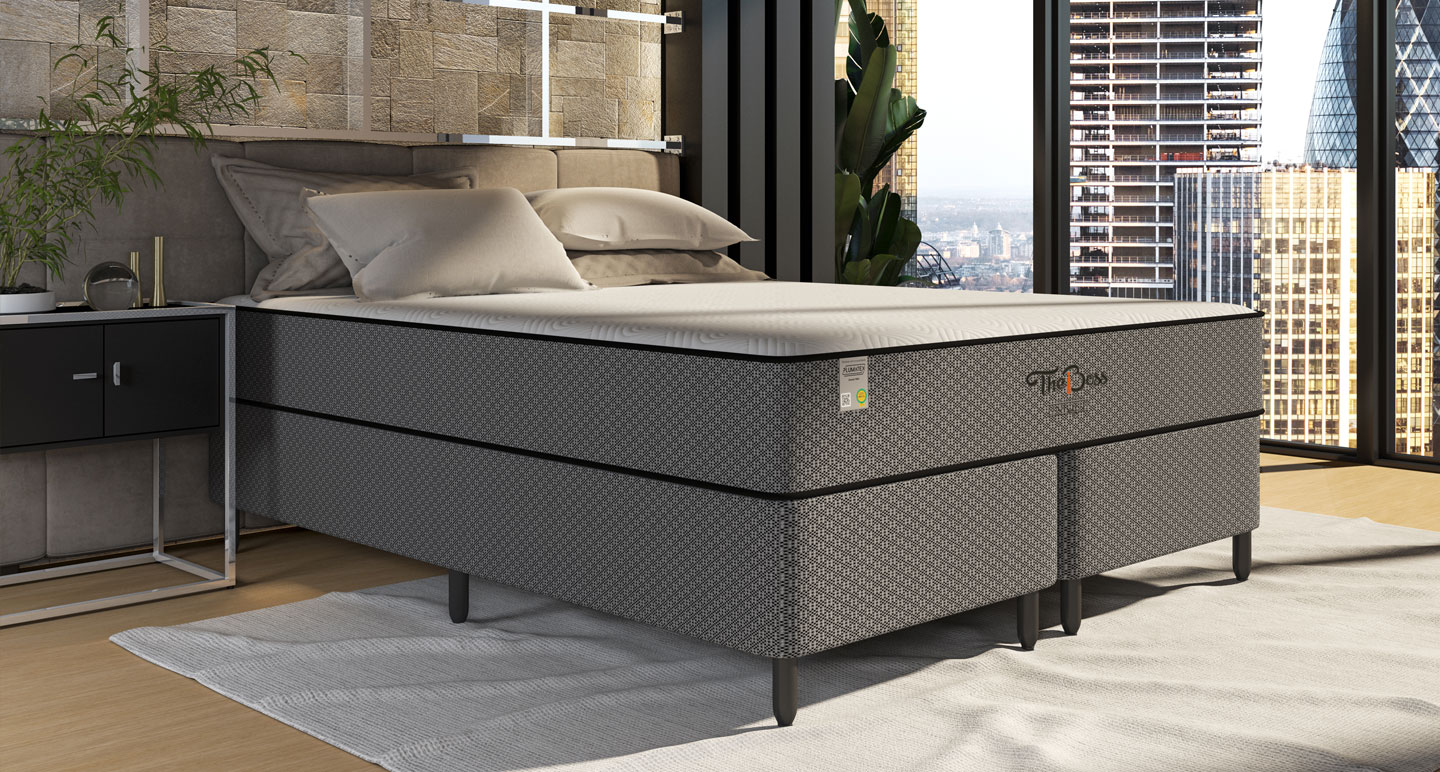 CAMA PLUMATEX UNIQUE THE BOSS